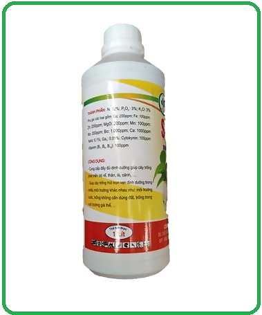 Dung dịch thủy canh Super- Bio chuyên dùng cho cây cảnh nước, rau thủy canh, rau mầm (100ml)